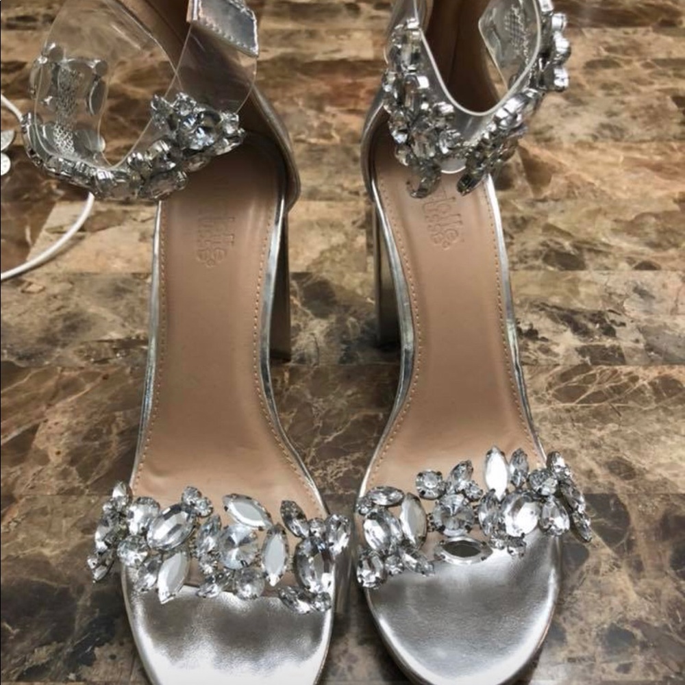 Charlotte Russe Silver heels